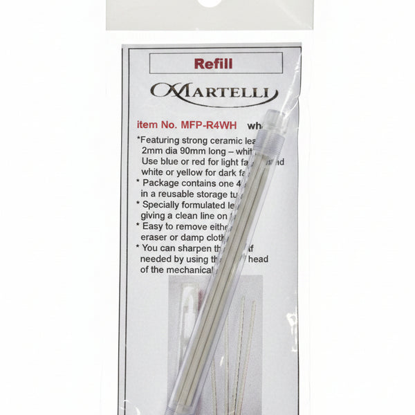 WHITE Quilt Marking Pencil Lead Refills | Martelli