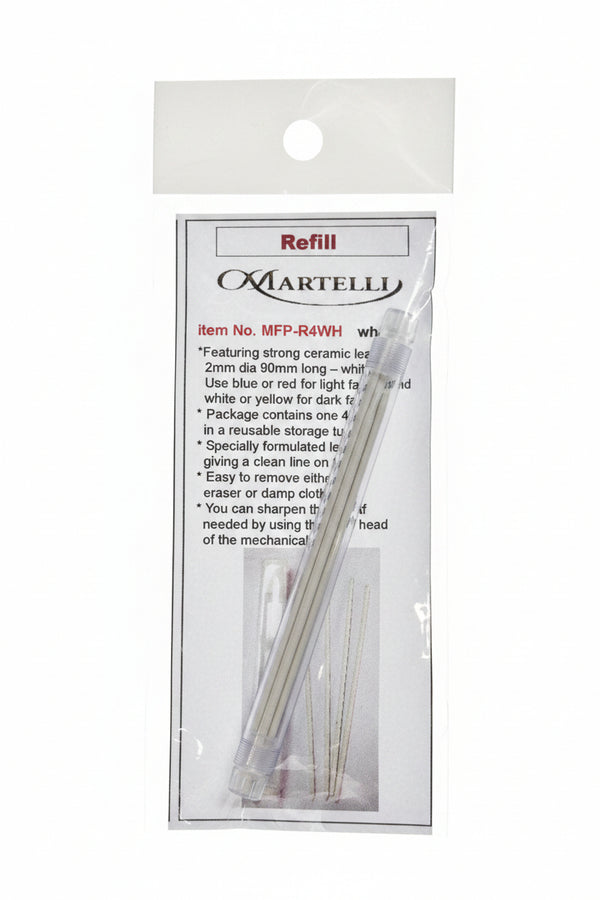 WHITE Quilt Marking Pencil Lead Refills | Martelli