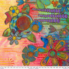 "Garden - Multi" - Fabric by the 1/4 yard - VERY LIMITED QUANTITY! by Free Spirit Fabrics