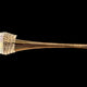  Gold Handle with Rainbow Bristles
