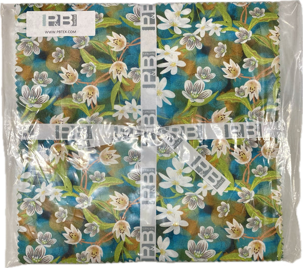 Spring in the Northwoods 10" Layer Cake Quilting Fabric Precuts