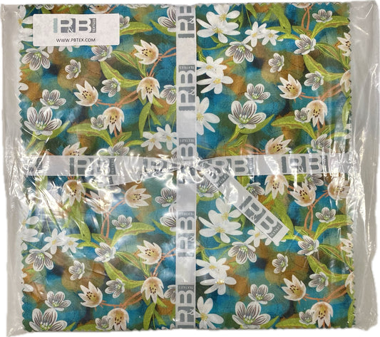 Spring in the Northwoods Fabric Precuts (10x10 Charm Pack) by P & B Textiles