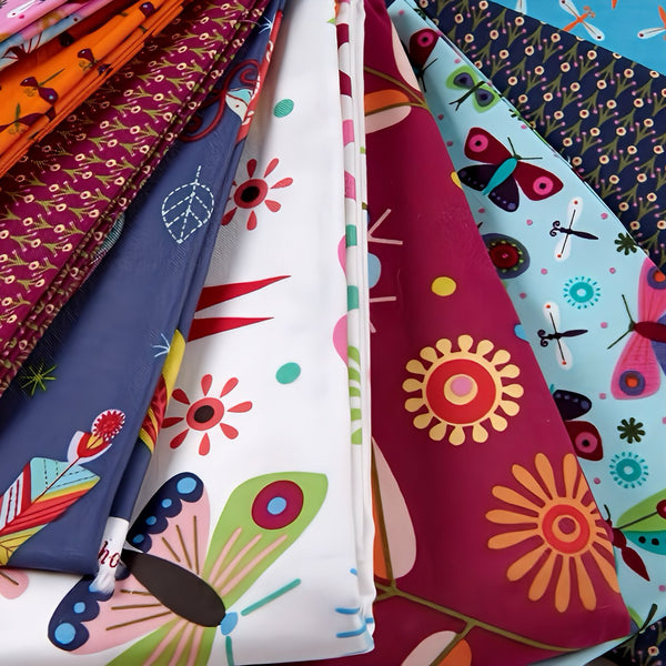 Summer Sampler Fat Quarter Bundle – Clothworks Quilting Fabric Collection