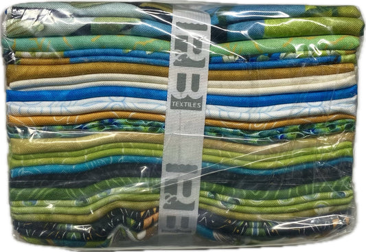 Spring in the Northwoods Fabric Precuts (Fat Quarters 18 SKU's) by P & B Textiles