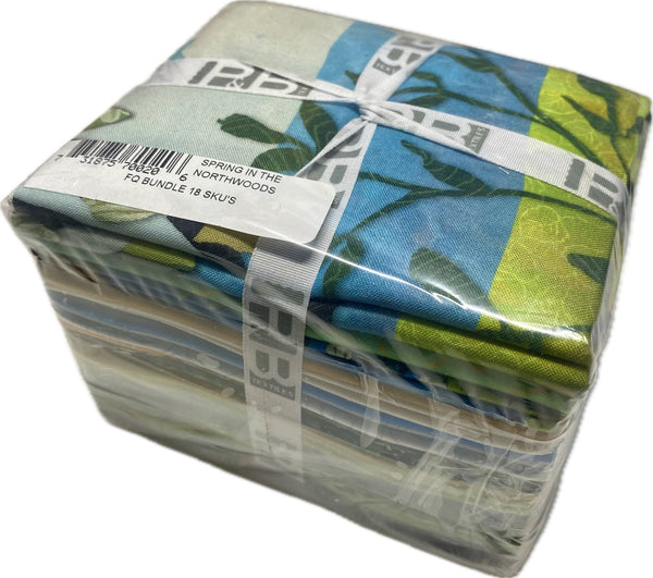 Spring in the Northwoods Fat Quarter Bundle Quilting Fabric
