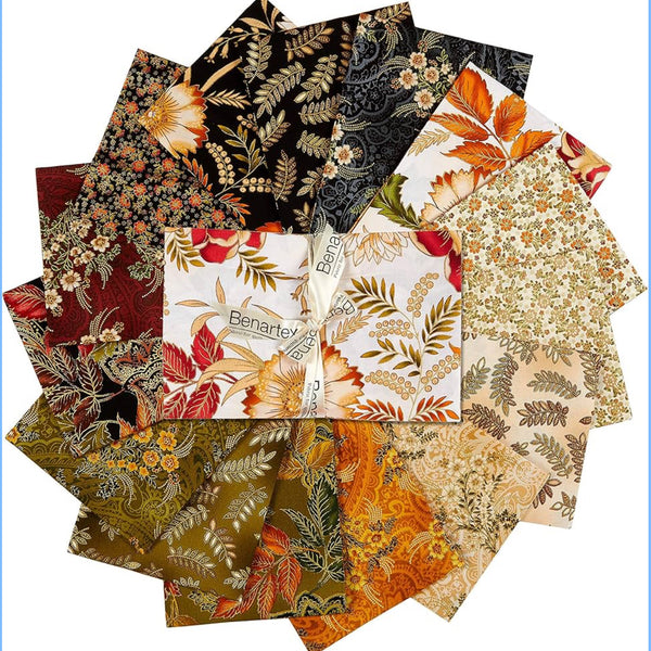 Radiance Quilting Fabric Collection - Fat Quarter Bundle by Benartex