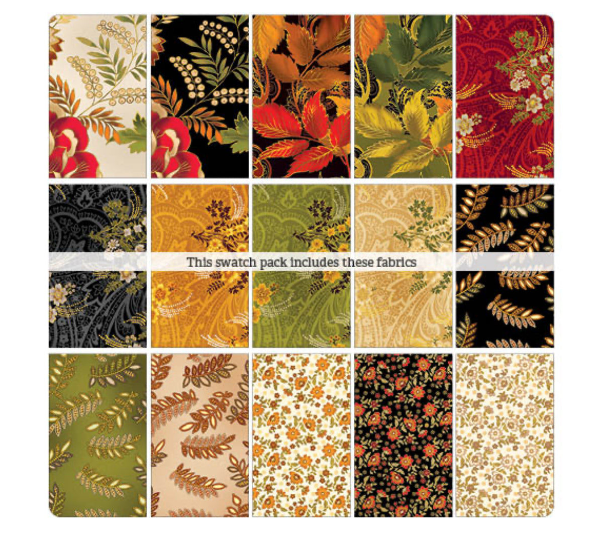 Radiance Quilting Fabric Collection - Fat Quarter Bundle by Benartex