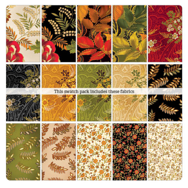 Radiance Quilting Fabric Collection - Fat Quarter Bundle by Benartex