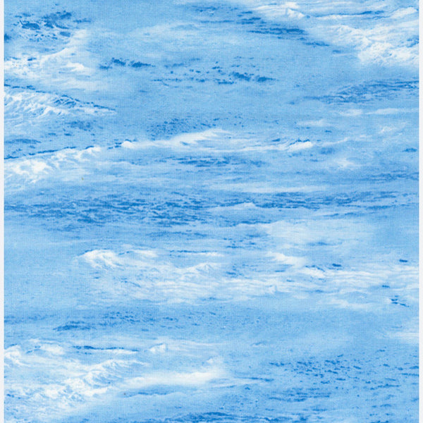 Beach Collection Ocean Texture Fabric by the 1/4 Yard
