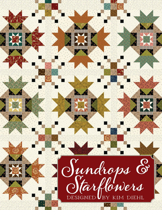 Sundrops & Starflowers Pattern by It's Sew Emma; Kim Diehl