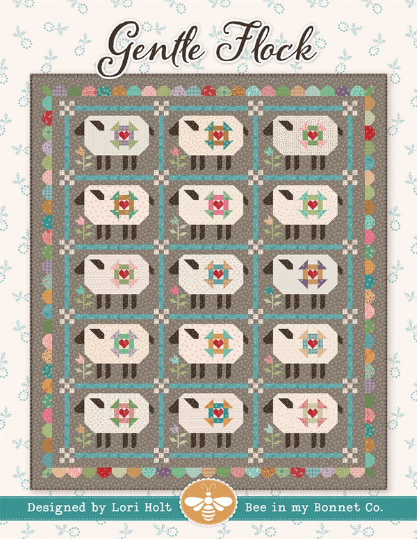 Gentle Flock Quilt Pattern by Lori Holt