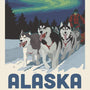 Alaska Iditarod Trail Fabric Panel by Riley Blake - UNDER 5 LEFT!!