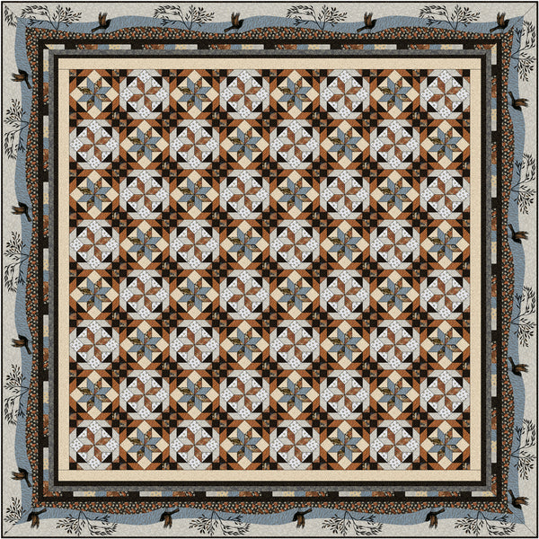 Shooting Star Quilt Kit – Origins Fabric by P&B Textiles | Limited Edition