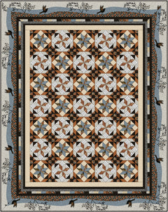 Shooting Star Quilt Kit – Origins Fabric by P&B Textiles | Limited Edition by P & B Textiles