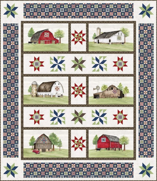 The Quilt Trail Quilt Kit by Riley Blake Designs - LAST ONE!