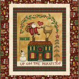 Up On The Housetop Quilt Kit by Riley Blake