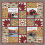 Fall Journey Quilt Kit by Riley Blake Designs | 72" x 72" Quilting Kit