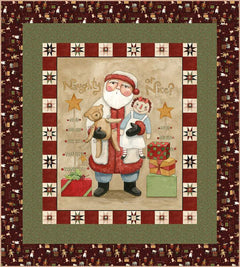 Naughty or Nice Quilt Kit by Riley Blake Designs