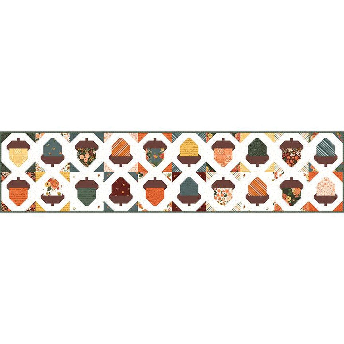 Acorn Love Table Runner Quilt Kit by Riley Blake Designs