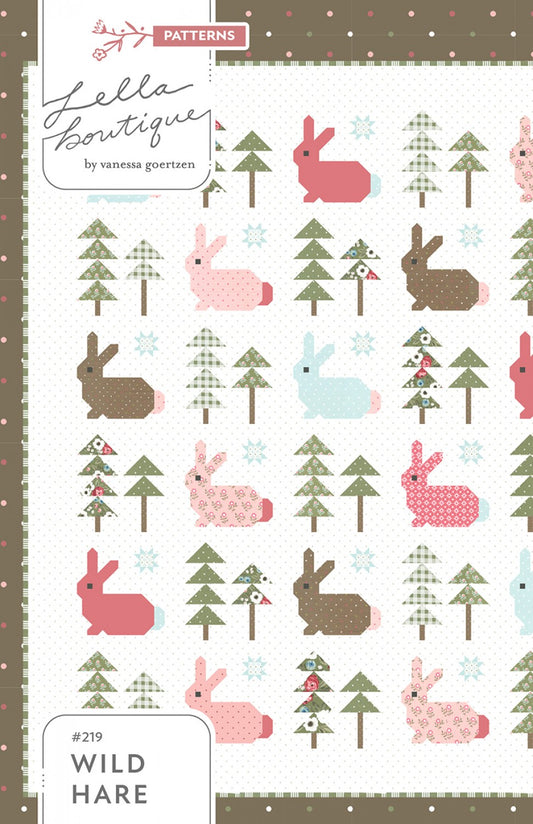Wild Hare Pattern by Lella Boutique