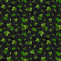 Sunshine Whispers - "Leaves Toss on Black" - Fabric by the 1/4 Yard by Wilmington Prints
