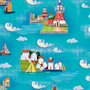 Shorelights "Lighthouse Blue" Quilting Fabric by the 1/4 yard