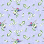 FLORAL FLUTTER "Lily of the Valley Toss Purple" Fabric by the 1/4 Yard