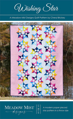 Wishing Star Quilt Pattern by Meadow Mist Designs by Checker Distributors