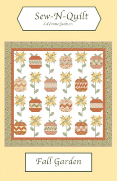 Fall Garden Quilt Pattern by Sew-N-Quilt – Cozy Autumn Quilting Project by Checker Distributors