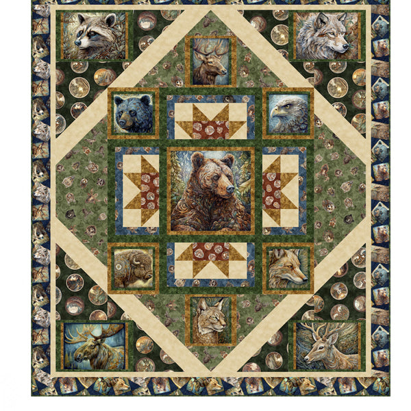 Forest Community Quilt Pattern