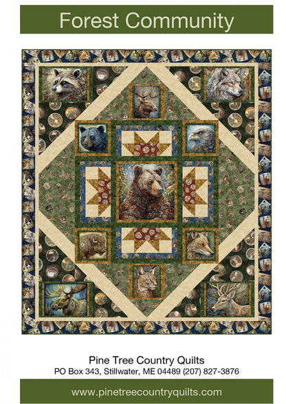 Forest Community by Pine Tree Country Quilts