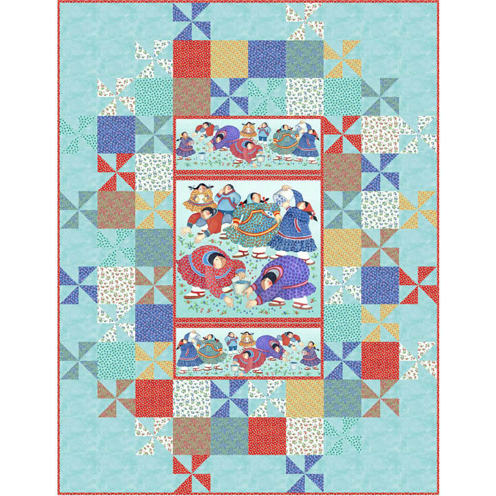 Grand Central Quilt Pattern by Swirly Girls