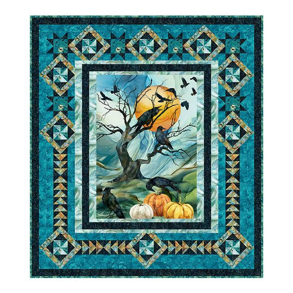 Harvest Moon Quilt Kit – Northcott Raven’s Call
