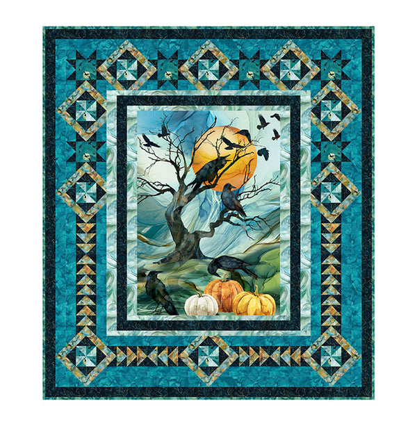 Harvest Moon Quilt Kit – Northcott Raven’s Call
