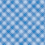"Plaid Medium Blue" - Fabric by the 1/4 Yard