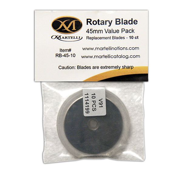 Martelli 45mm Rotary Blade Value Pack Replacement Blades