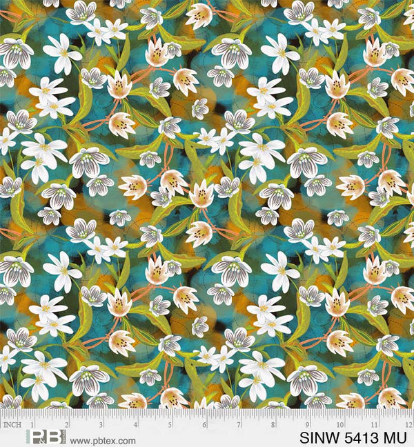 Spring in the Northwoods Throw Quilt Kit