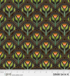 Spring in the Northwoods Throw Quilt Kit by P & B Textiles