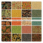 Pumpkin and Spice 10" Layer Cake Quilting Fabric