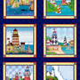 Shorelights "Lighthouse" Quilt Panel by Benartex – Jim Shore