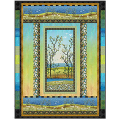 Spring in the Northwoods Throw Quilt Kit by P & B Textiles