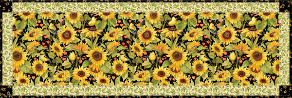 Sunflower Splendor Table Runner Quilt Kit | Limited Edition