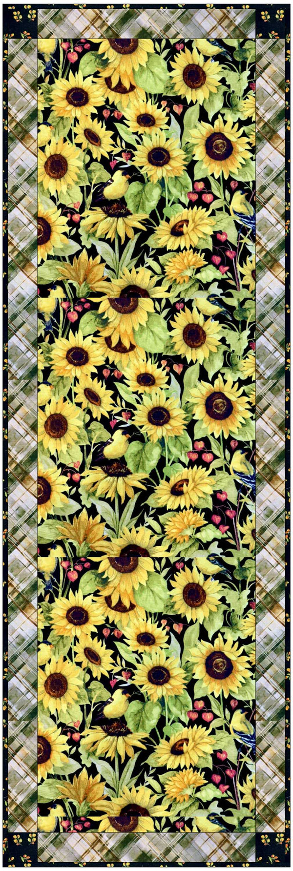 Sunflower Splendor Table Runner Quilt Kit | Limited Edition