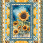 Sunkissed Throw Quilt Kit – Wilmington Prints | 53" x 71" Panel Quilt Kit