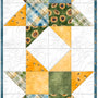 Sunkissed Table Runner & Potholder Kit – Zig Zag Stars | Wilmington Prints