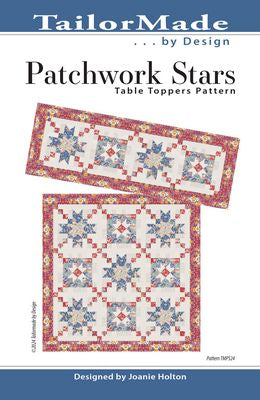 Patchwork Stars Table Toppers Pattern by TailorMade...by Design