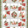 Feathered Festivities Craft Panel | Leslie Trimbach 24" x44"