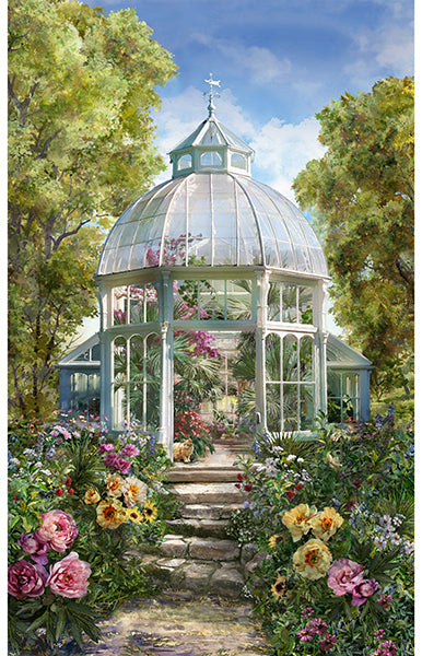 Botanical House, Gazebo Fabric Panel