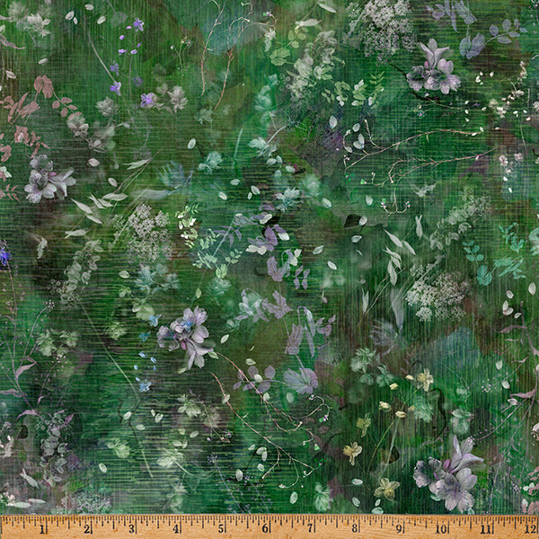 Botanical House, Small Floral Meadow Quilting Fabric