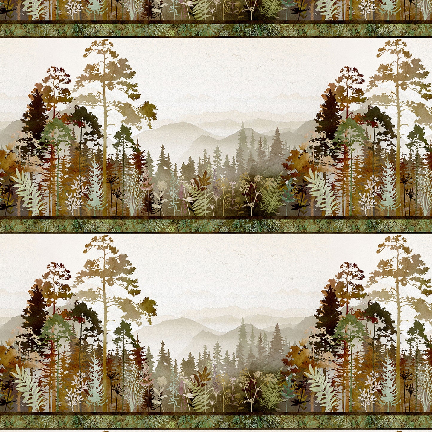 Tree Line by Hoffman Fabrics